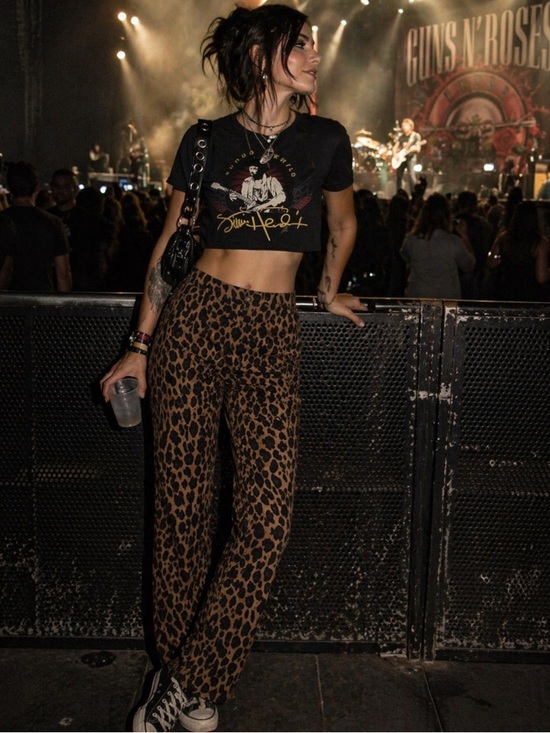 Susan Graves Pants - Leopard Cat print pants